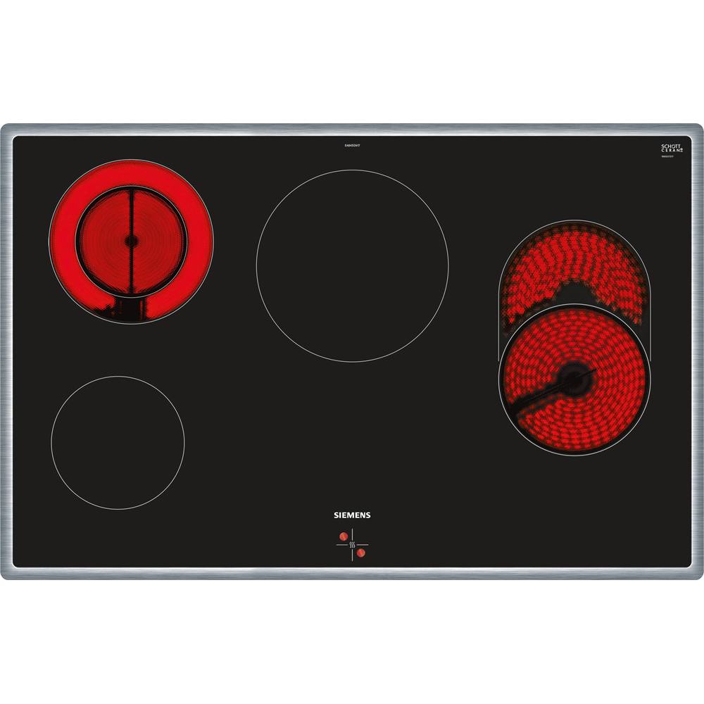 EA845GN17 iQ300, Elektro-Kochfeld, 80 cm, herdgesteuert, Schwarz, Mit Rahmen aufliegend,